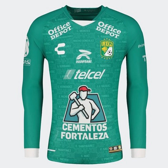 Tailandia Camiseta Club León 1ª ML 2022 2023